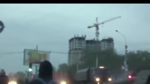In Russia, not only bears but also howitzers walk the streets.