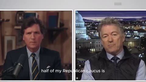 Tucker- Was It Always About the Money. Rand Paul Reveals the Real Reason Nikki Haley Loves War.