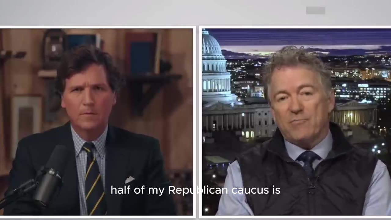 Tucker- Was It Always About the Money. Rand Paul Reveals the Real Reason Nikki Haley Loves War.