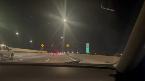 Tons of National Guards also on the DC Beltway,