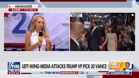 Kayleigh McEnany RIPS media for attacks on JD Vance- 'Dangerous, cult language' Fox News