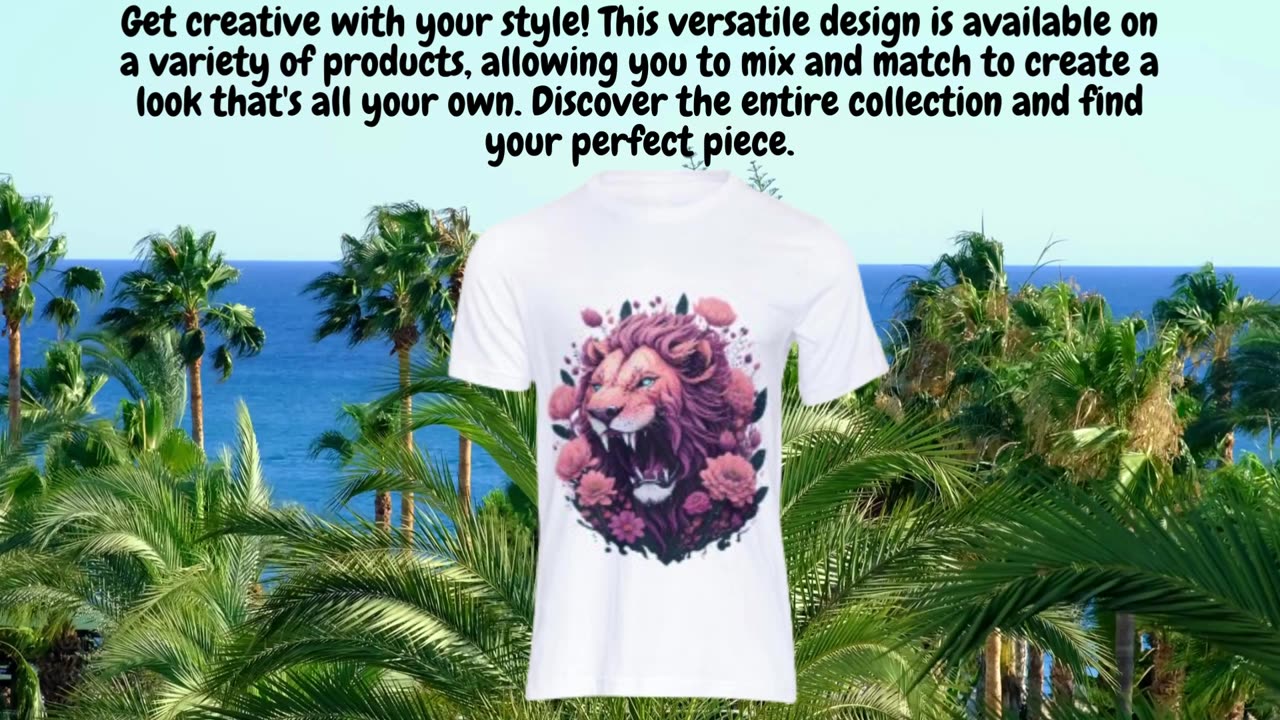 lion head T-shirt, King of the Jungle T-shirt