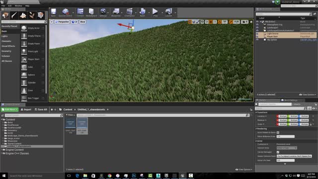 Part 8: UE4 - Introduction to Game Art - 53-LandScapePart.