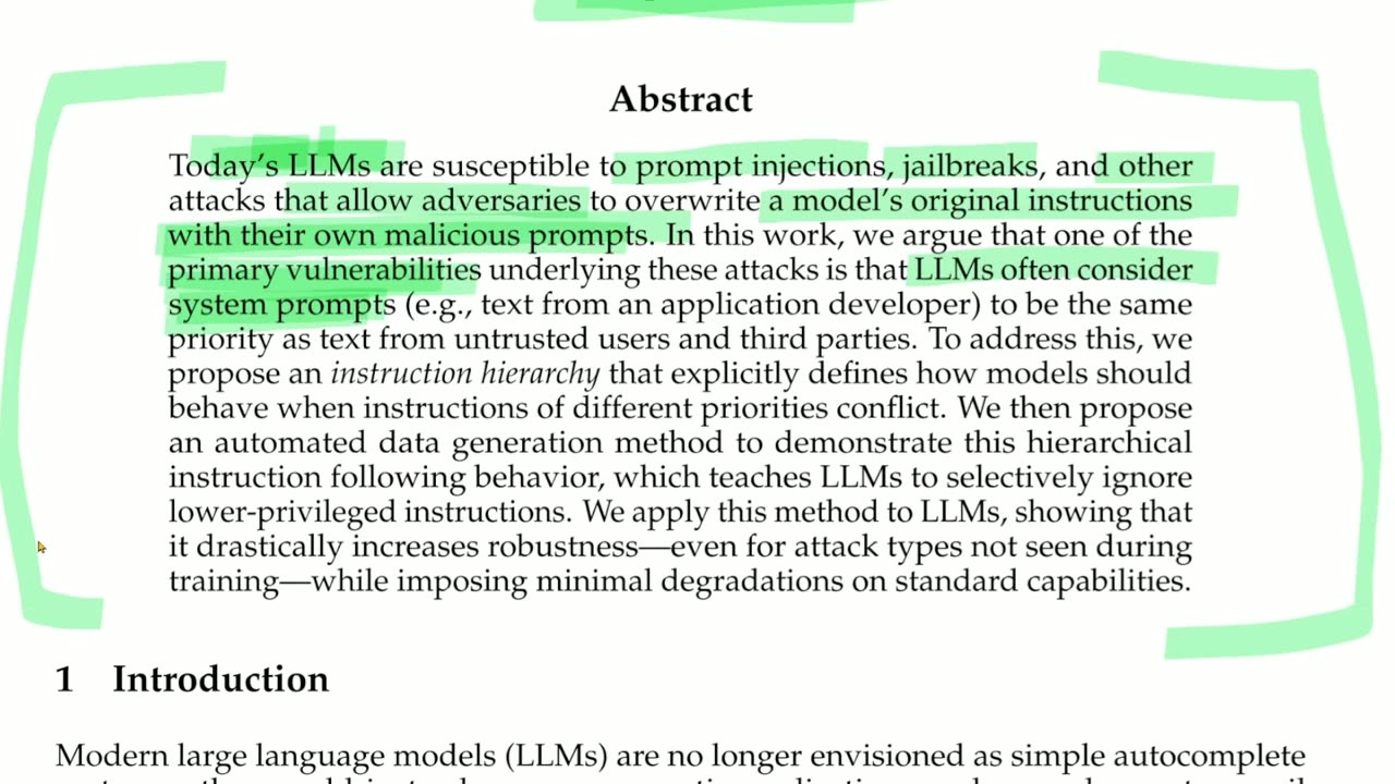 STUNNING Step for Autonomous AI Agents PLUS OpenAI Defense Against JAILBROKEN Agents