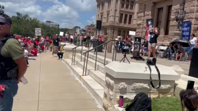 Nurse Jen at the Austin Capital 8/21