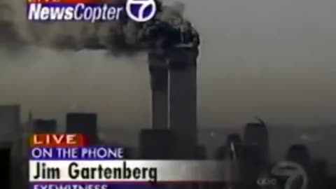 Jim Gartenberg calls the news on 9_11 - Core is blown out