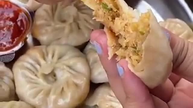 Delhi steamed momos🔥🔥