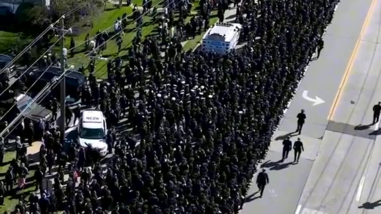 Thousands of NYPD Officers Unite in MOURNING at Funeral for Slain Officer Jonathan Diller