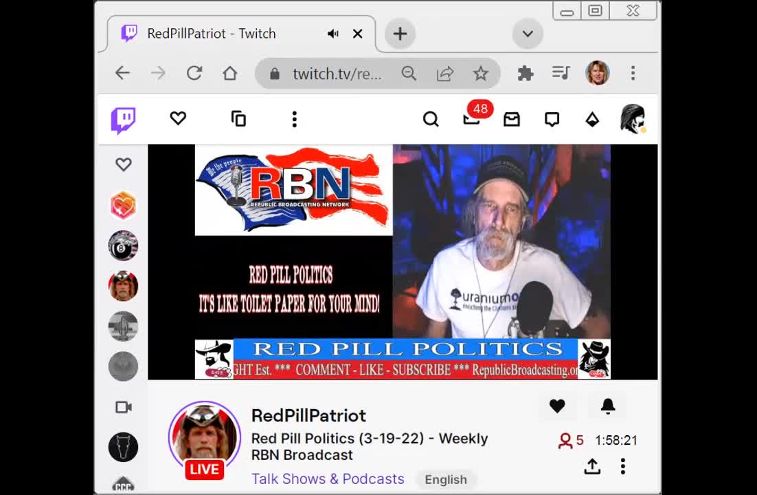 Red Pill Media: Dave Kopacz w/ Bandana Ed call in - North East truckers - need to educate more