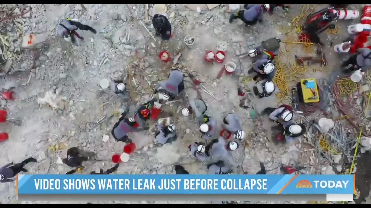 Witness Video Taken 8 Minutes Before Miami Building Collapse Throws Doubt on Media Narrative