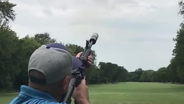 AR15 Golf Ball Launcher