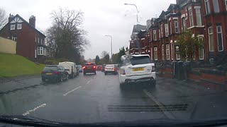 Driver Flees After Colliding With Parked Car