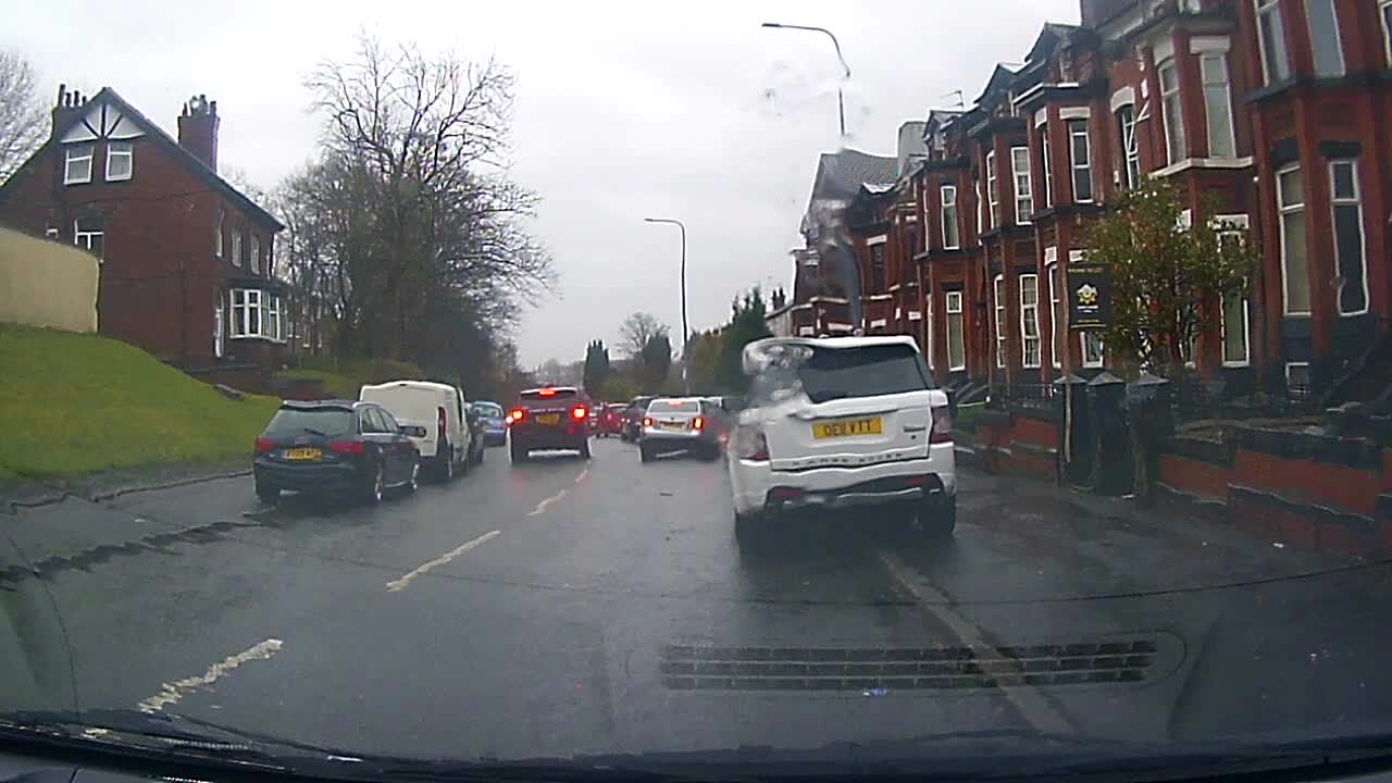 Driver Flees After Colliding With Parked Car