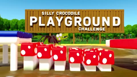 Funny crocodile 🐊 playground