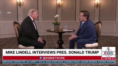-President Trump interviews with MyPillow CEO Mike Lindell 11/16/21