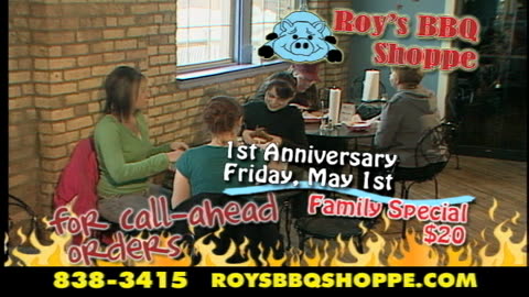 Roy's BBQ 1st Anniversary