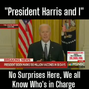 Biden calls Harris President...Again