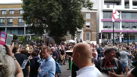 London Anti Lockdown Protest 28th Aug 2021 3