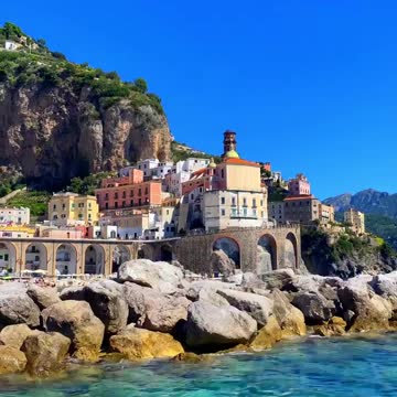The Amalfi Coast is the most beautiful coast in the world🌍
