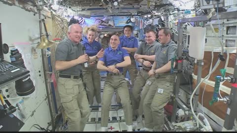 Expedition 48 Crew Hands Over the Space Station to Expedition 49