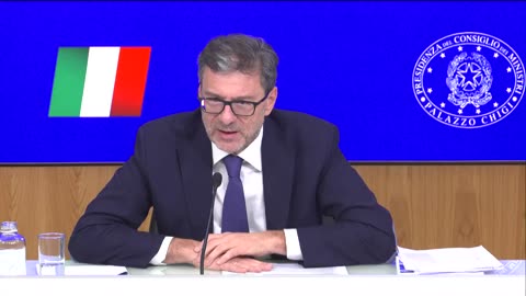 🔴 Conferenza stampa del Consiglio dei Ministri (Ministro dell'Econ. Giancarlo Giorgetti, 16.10.2024)