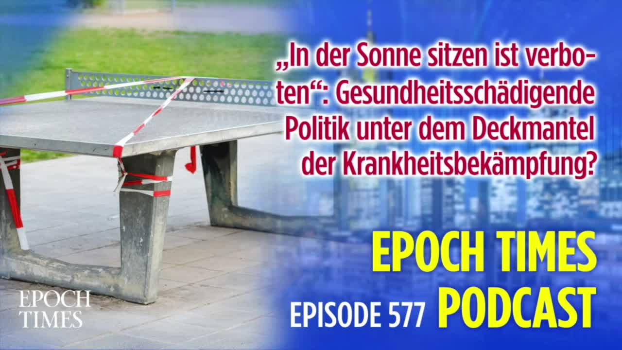 „In der Sonne sitzen ist verboten“: Gesundheitsschädigende Politik unter der Krankheitsbekämpfung?