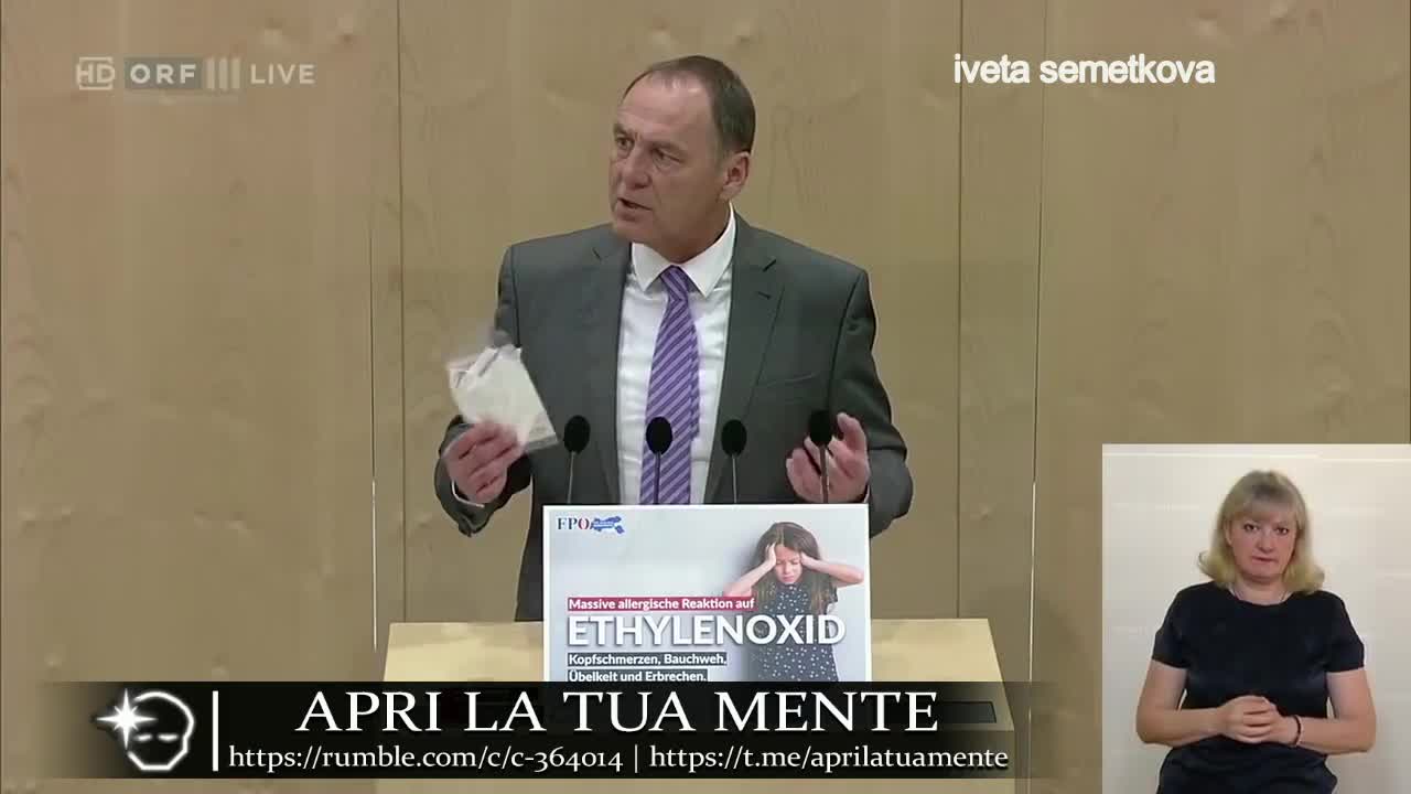 Ossido di Elinene usato per mascherine e tamponi