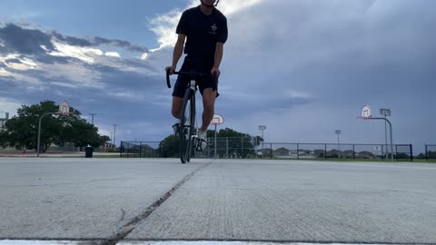 Fixie Skidding