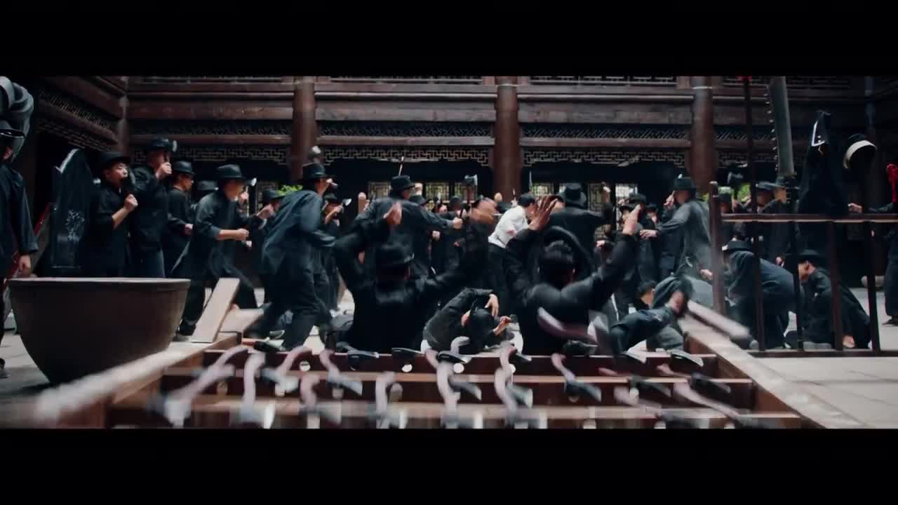 IP man : Kung fu master-axe fight clip ||