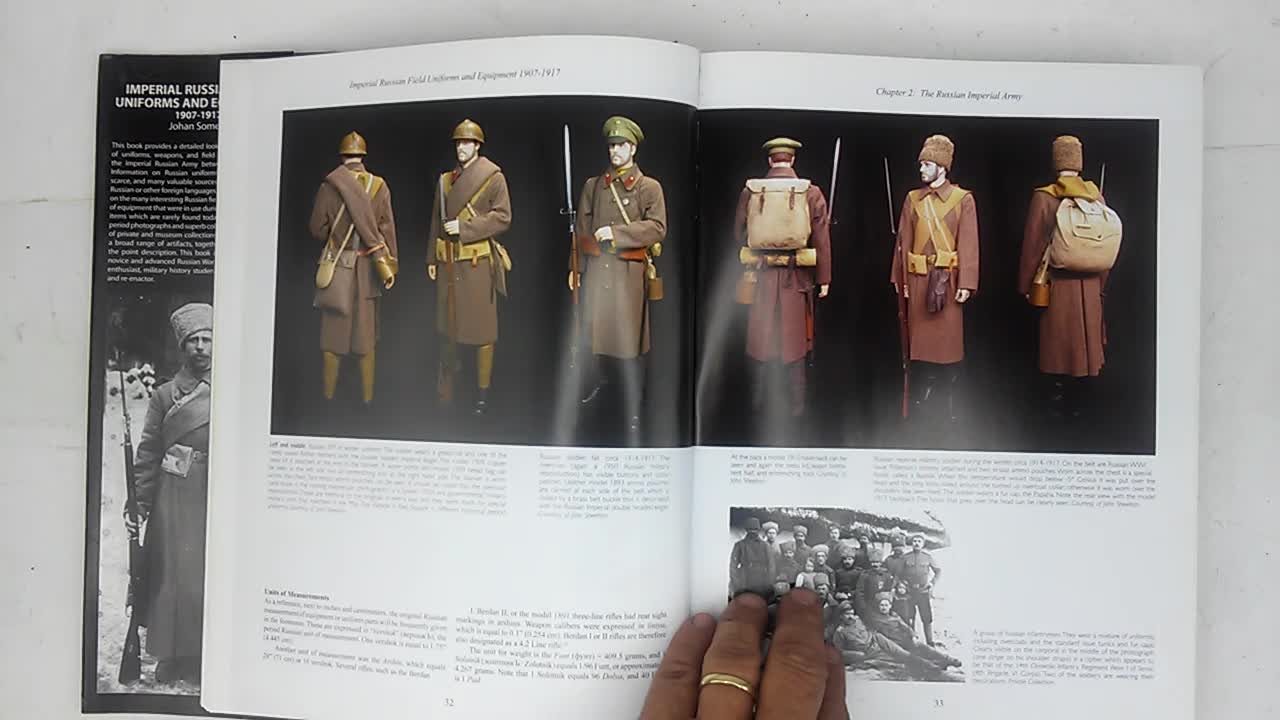 Imperial Russian uniforms and equipment 1907-1917