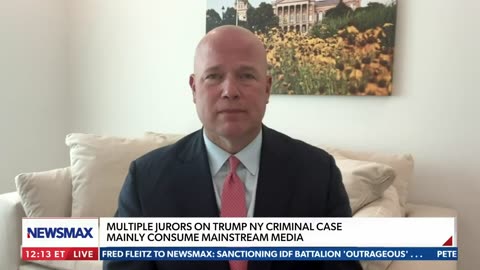 Matt Whitaker on Sunday Agenda - NewsmaxTV 04.21.2024