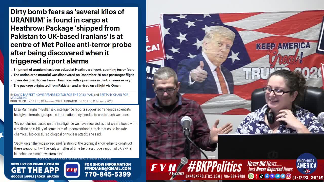 BKP Politics with Diane January 12, 2022 Segment 1