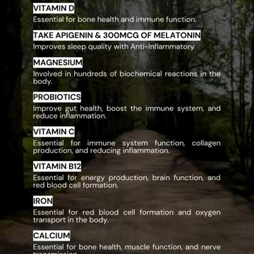 Essential nutrients you're probably missing!