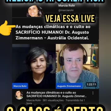 O CAOS É CERTO! Ou o povo luta DE VERDADE ou se ajoelha! Marcia Rohr e Zimmermann