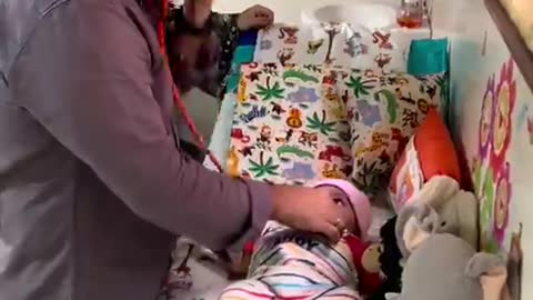 😍How ## do doctors♥️♥️ injection a child?## funny#moments🤩