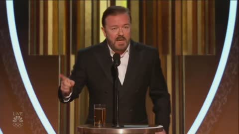 FLASHBACK To Ricky Gervais BURNING Apple To A Crisp For Using Child Labor