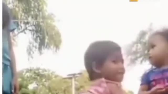 Little girl dance in India song