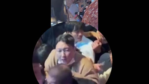 이태원에서 압사당하는 윤석열대통령 씨쥐cg (1080p)