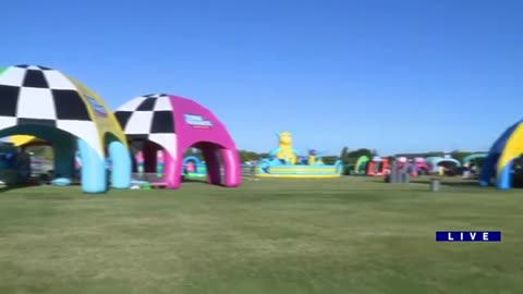Weekend Break: World's biggest bounce house in Skokie