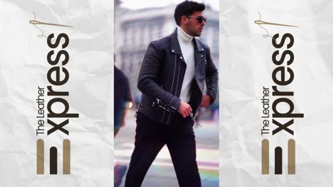 Own the moment, wear leather.​