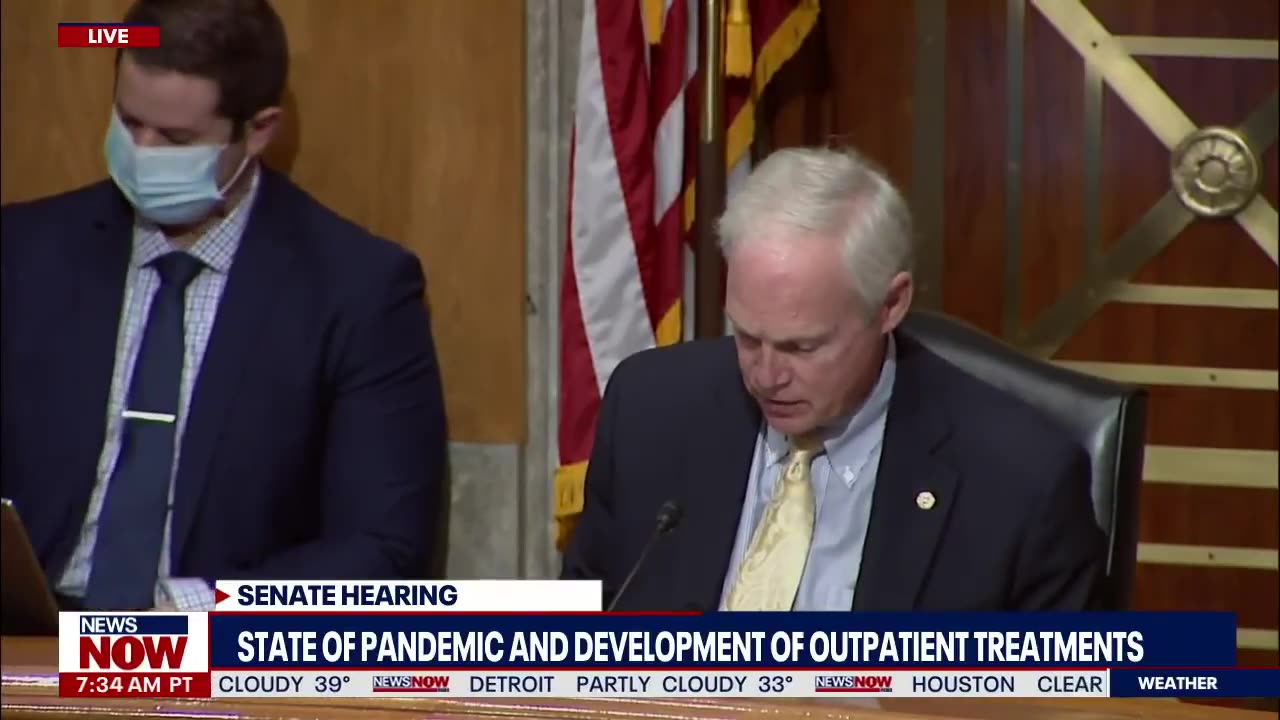 I CAN'T KEEP DOING THIS Doctor pleads for review of data during COVID-19 Senate hearing