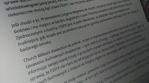 Przestępcy seksualni FSSPX i ich silny wpływ w bractwie do dziś!