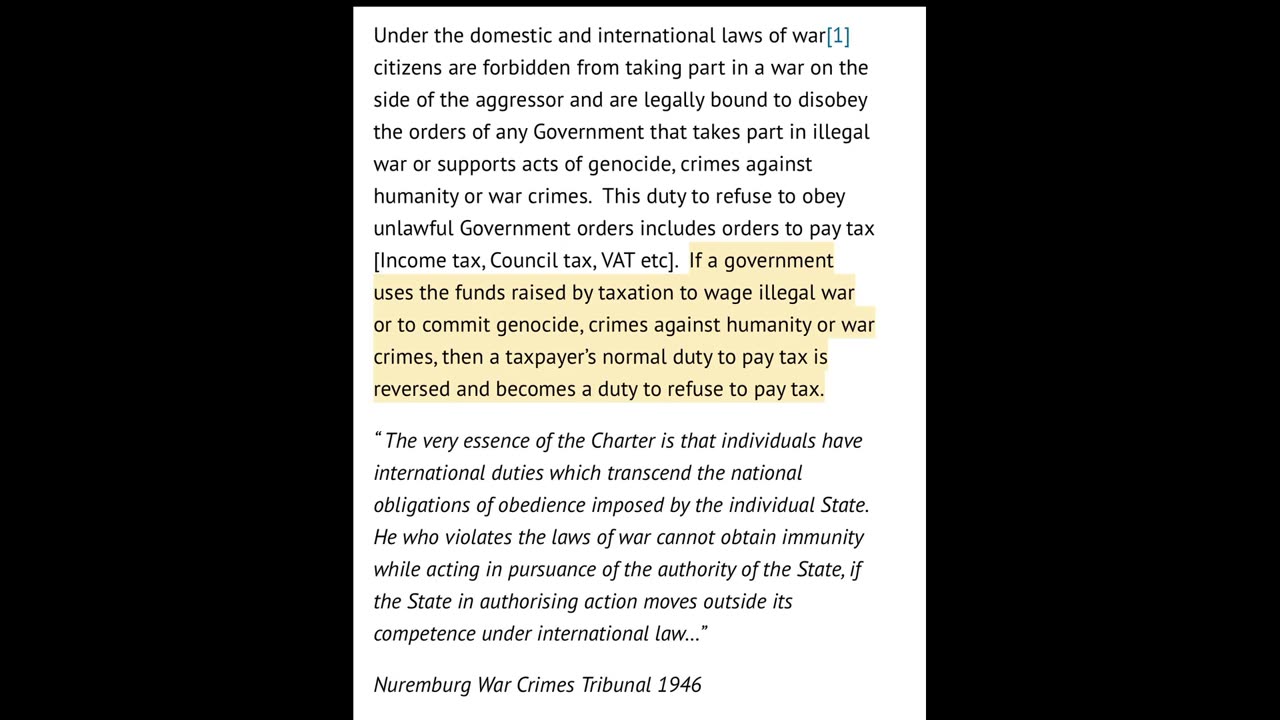 WHEN IS IT A CRIME TO PAY TAXES?