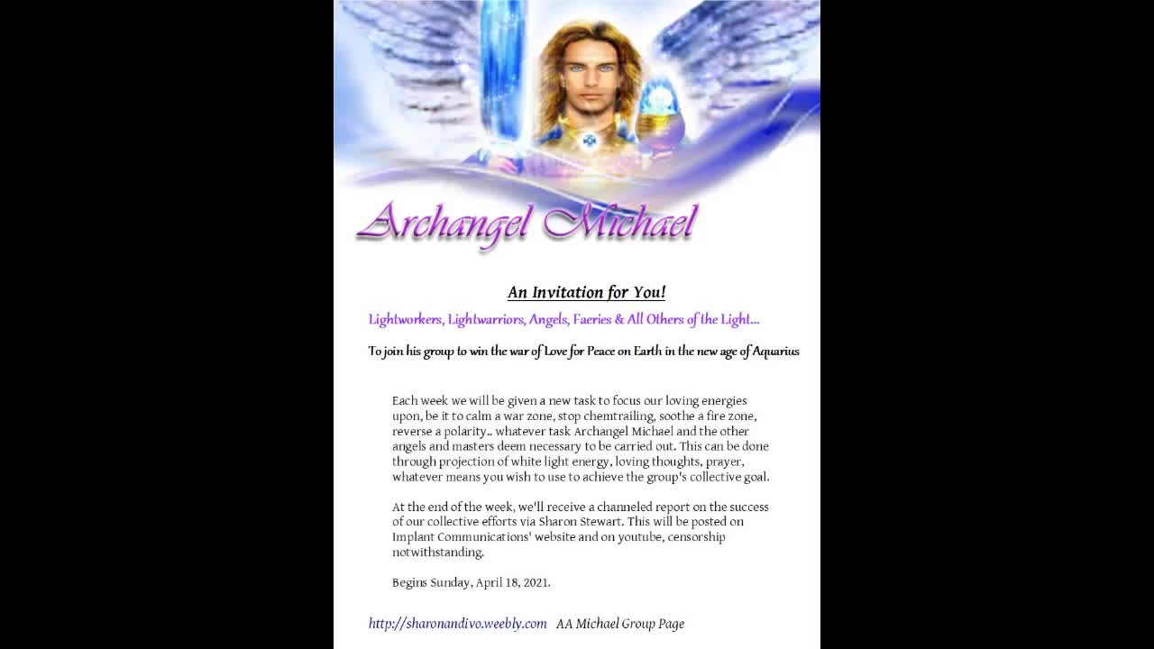 Archangel Michael Week 83 Message Angelic Warrior Group