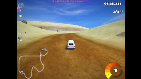 SuperTuxKart But Is A Old Dodge Van (Dajiban)