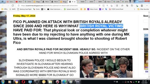 Wife of my deceased uncle Tone Avsec stops bye accordingly to MK Ultra