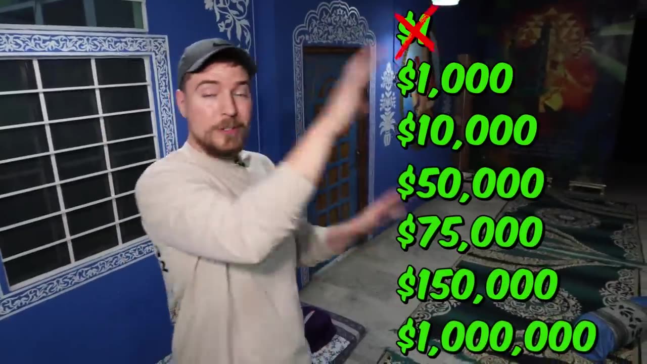 $1 vs $1,000,000 Hotel Room!
