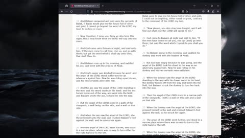 Numbers 22-23