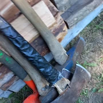 The Good Old Double Bladed Axe.