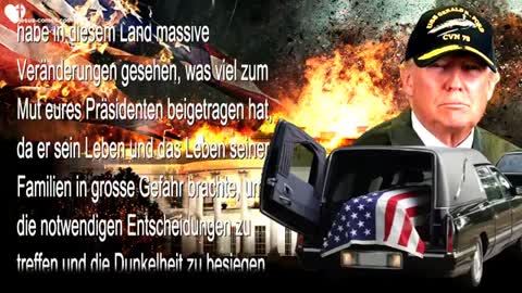 Tragödie im Weissen Haus... Nur eure Gebete können Donald's Tod verhindern ❤️ Liebesbrief von Jesus